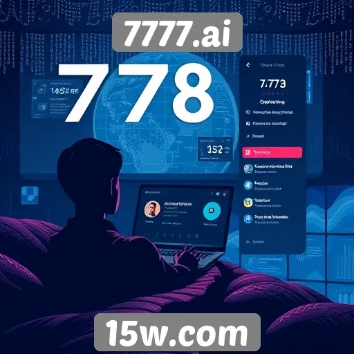 Interface do usuário no 7777.ai e sua experiência de navegação